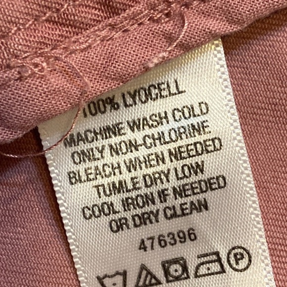 LOFT Dusty Pink 100% Lyocell Utility Jacket - Picture 5 of 8